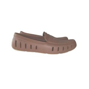 Floaters Mens Brown Casual Rubber Loafer Shoes Slip On Waterproof Low Top Sz 12